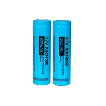 2 sztuk/PKCELL ICR14500 AA akumulator 3.7V 800Mah bateria litowo-jonowa 14500 bateria litowa do latarki LED