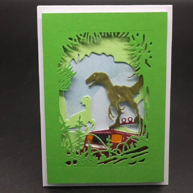 

Dinosaur sets Metal Cutting Dies Stencil DIY Scrapbooking Album Stamp Paper Card making Embossing Decor Crafts new arrival