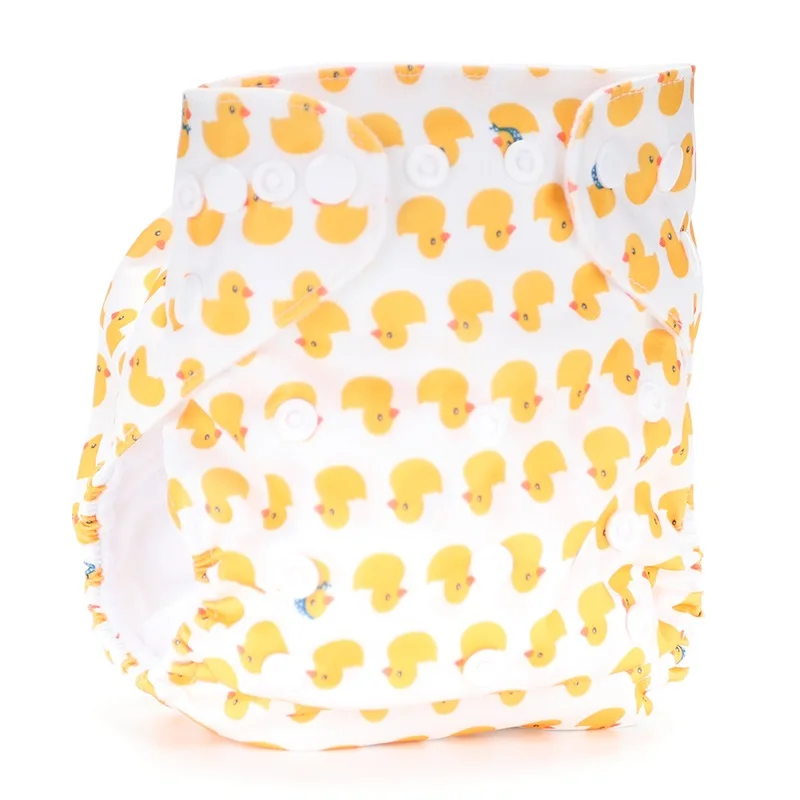Baby Cloth Diapers Reusable Nappies Character Unisex Baby Care Pants Waterproof Pocket Cloth Diaper Baby Shower Gifts - 3