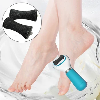 

4pcs Pedicure Refill Electric Machine Coarse Callus Remover Hard Skin Foot File Roller Head Replacement Parts Easy Install