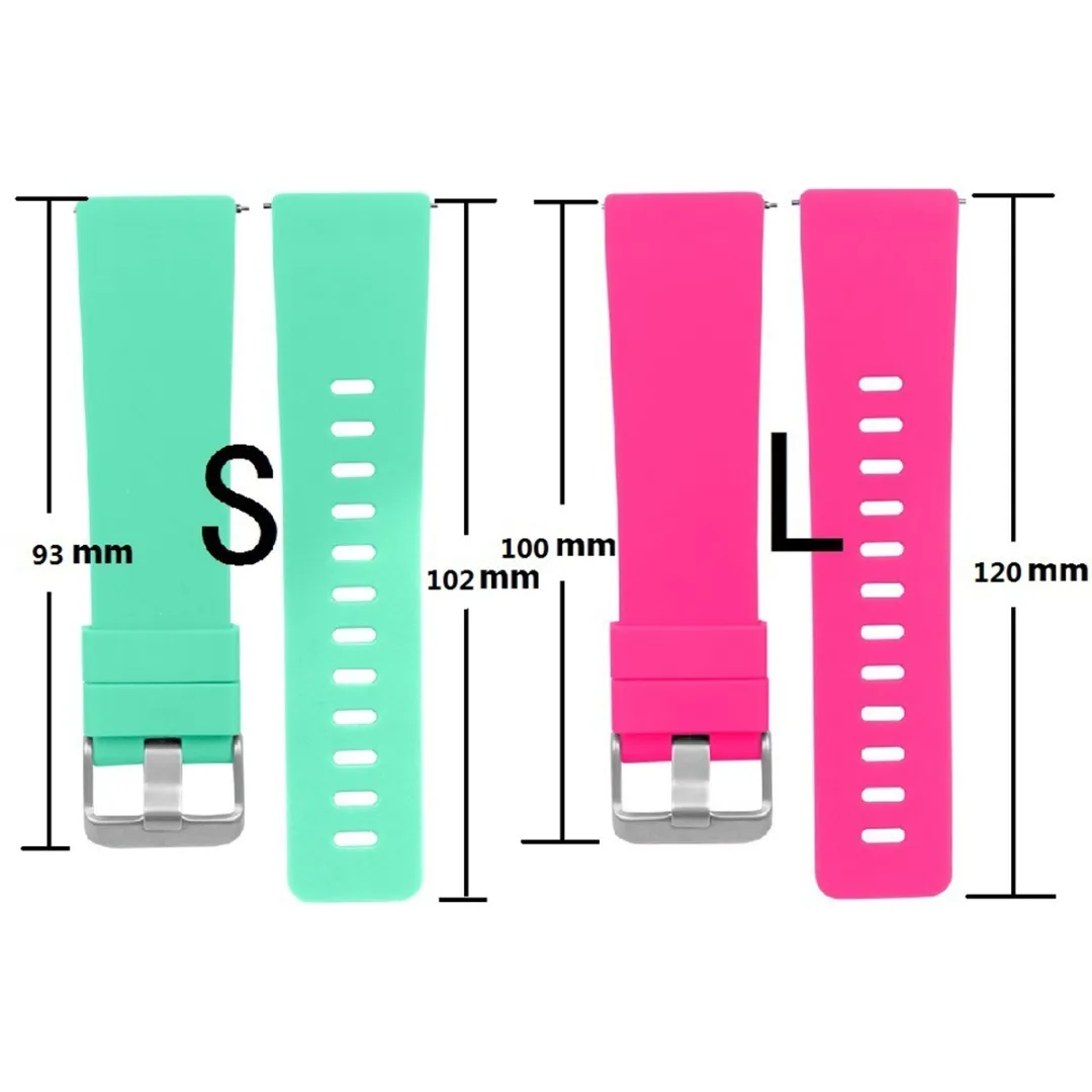 Soft Silicone Replacement Band Wristband For Fitbit Versa/Versa Lite Fitbit Watch Classic Fashion Loop Band Strap Bracelet Men