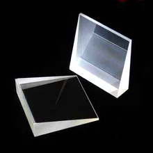 Оптический Клин Призма офтальмологический косоглазие индивидуальные призмы обработки стеклянных линз треугольная призма косоглазие стекло es коррекция