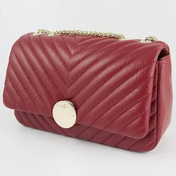 

2020 New Spring Fashion Small Square Flaps Women's Genuine Leather Soft Cover Chain Pockets Lady's Small Trend Messenger Pockets