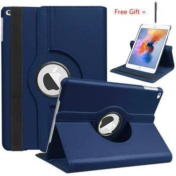 For iPad Air 2 Air 1 Case Cover for iPad 9.7 2018 2017 Case 5 6 5th 6th Generation Funda 360 Degree Rotating Leather Smart Coque 1