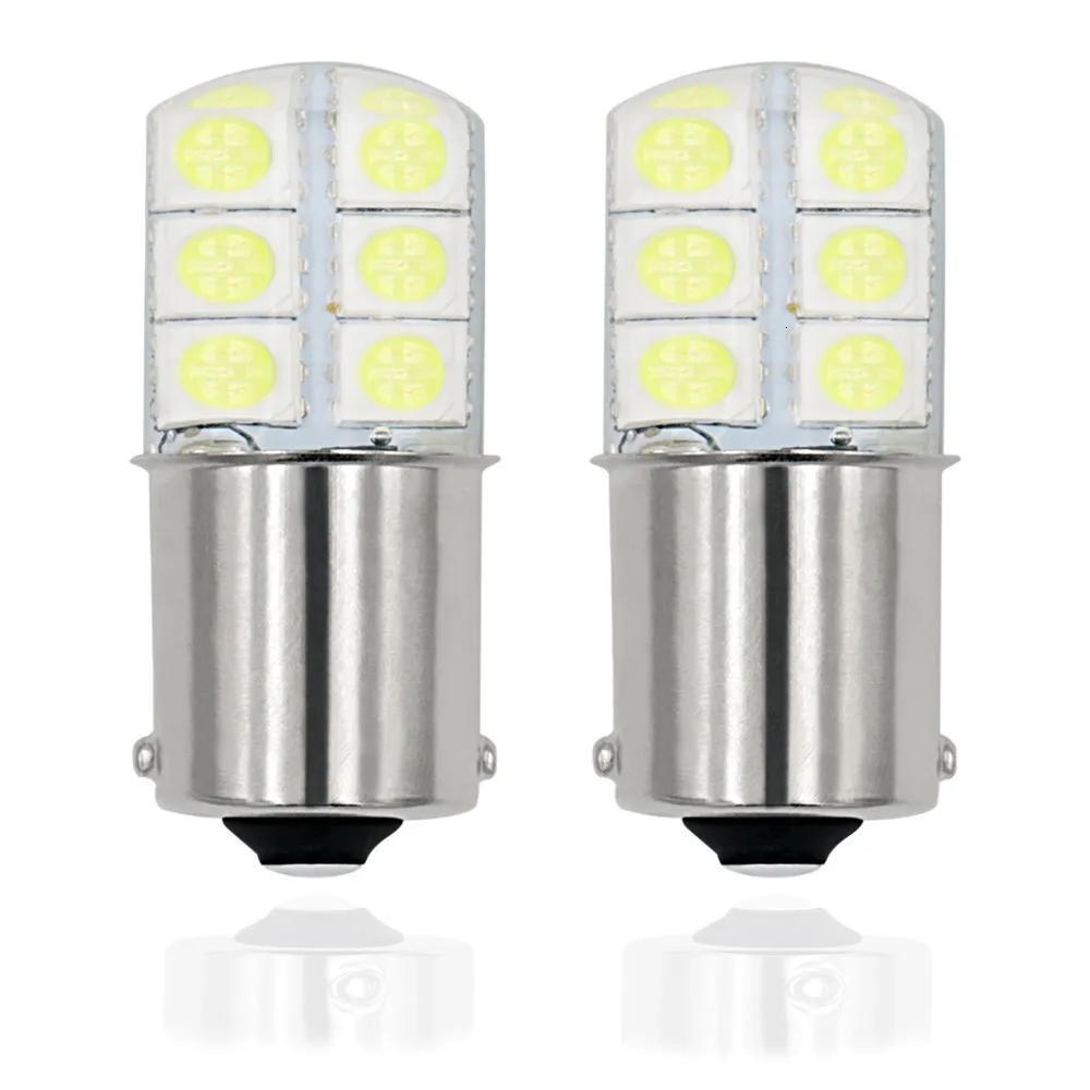 2 шт. автомобильный 1156 COB светодиодный светильник 1156 BA15S P21W 5050 Smd 12 Led авто Стоп сигнал поворота лампы хрустальные лампы Led 12V парковка стиль
