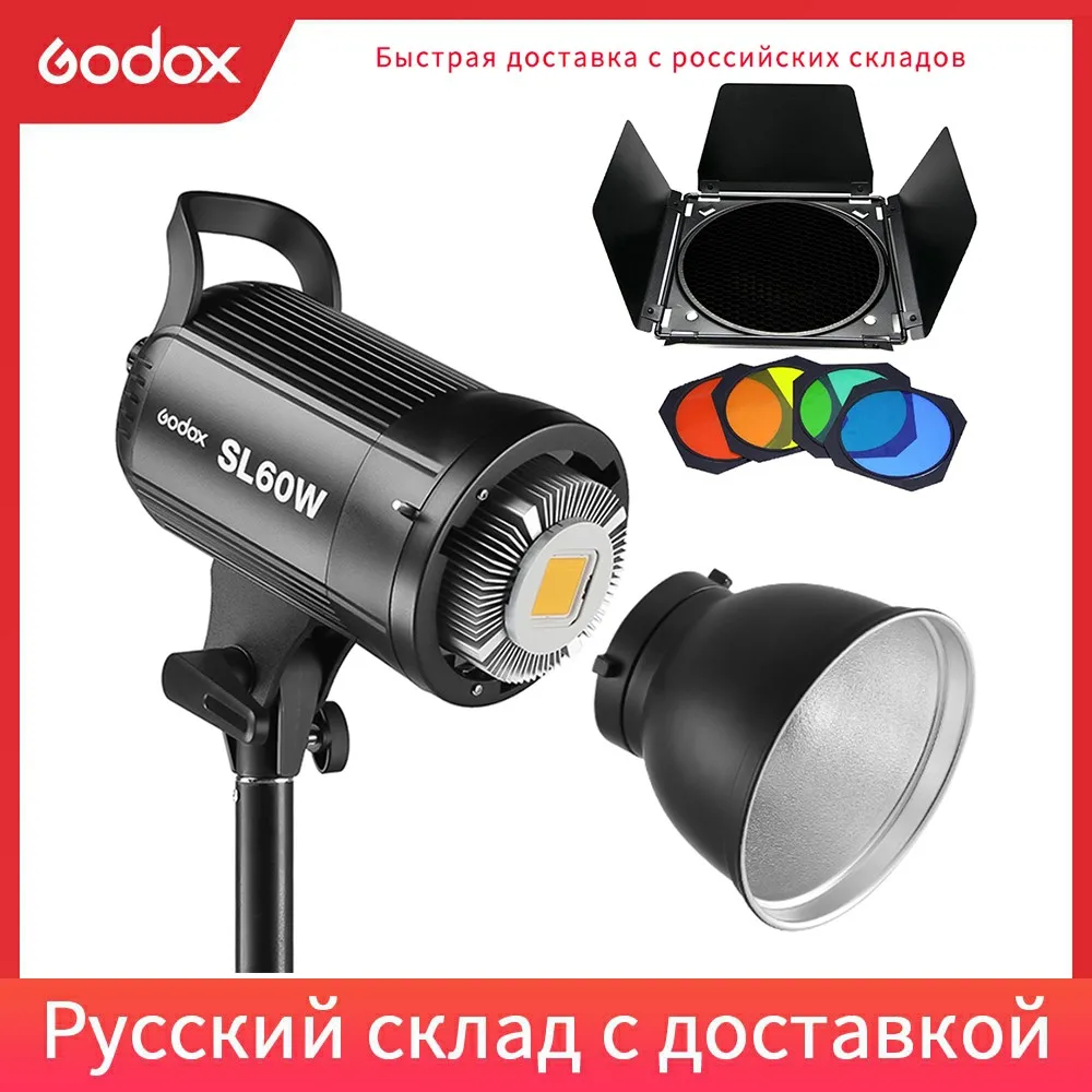 Godox LED Video Light SL 60W SL60W 5600K White Version Video Light