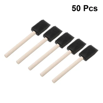 

Sponge Brushes Assorted Sizes Square Practical Black Painting Tools Sponge Brushes Paint Brushes for Graffiti Drawing