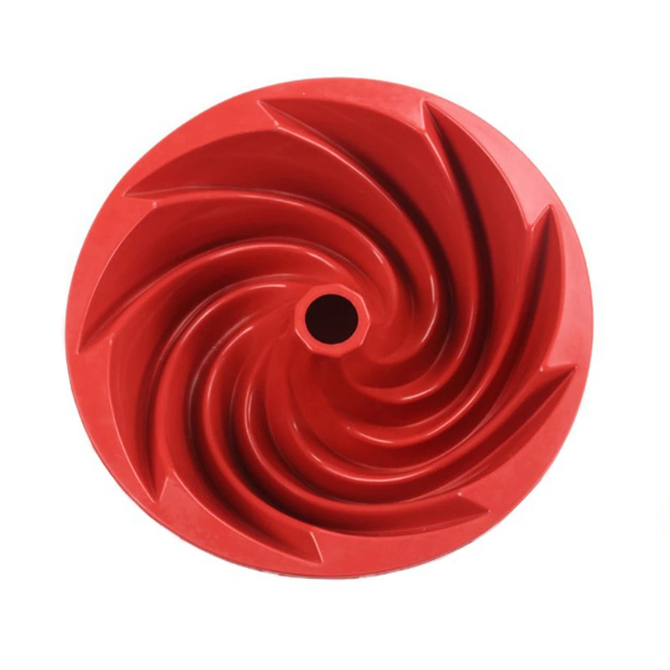 Large Spiral Shape Food Grade Silicone Bundt Cake Mold Pan 3D Fluted Cake Mould Form Bread Bakery Baking Tools Bakeware