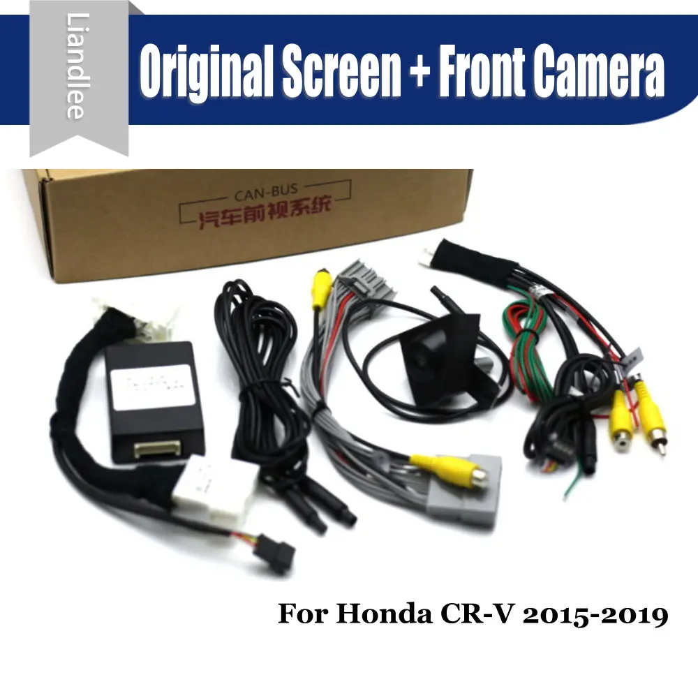 

Car Front View camera Parking System For Honda CRV CR-V 2015-2018 2019 CANBUS Original Screen AUTO Rear Reverse CAM