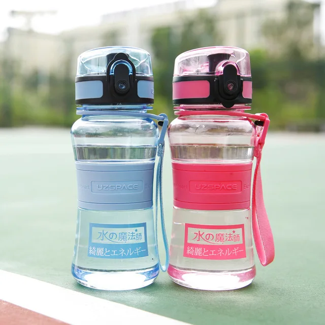 

Uzspace UZSPACE 300ml Sports Bottle Students Outdoor Fitness Sports Bottle Tritan Material Plastic Water Bottle