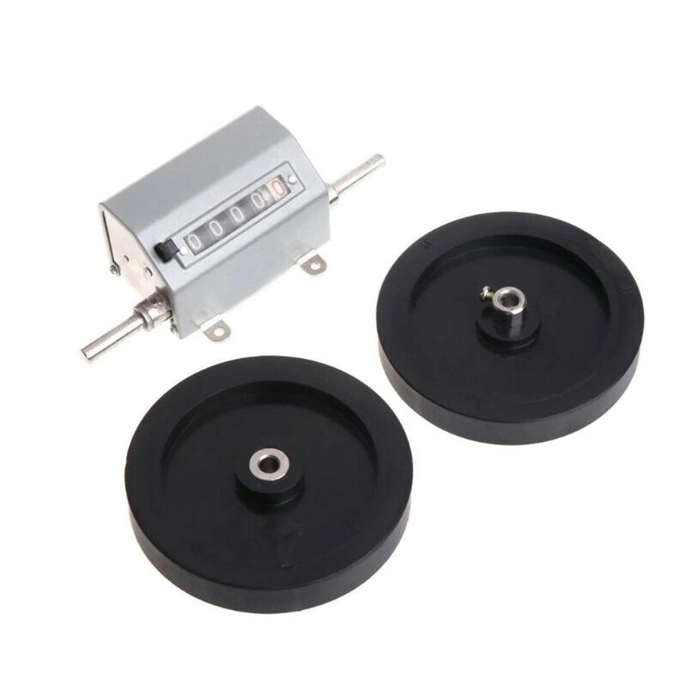 Z96 F Mechanical Length Counter Resettable Metal Practical Portable Pulling With Rolling Wheel Textile Measure Digital Display