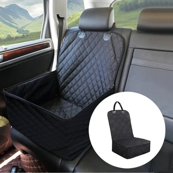 

Hot New Universal Foldable Comfortable Multifunctional Dog Car Seat Covers Waterproof Non-slip Protector Oxford For Pets 2019