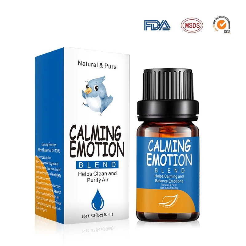 

NewCalming Emotion Essential Oil Body Oil Relieve Stress for Humidifier Fragrance Lamp Natural Organic Aroma Diffuser Oil