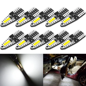 

10x T10 Car Interior Bulb LED W5W Led Bulb 194 168 Light for Hyundai I30 I20 IX35 Solaris Kona Santa Fe Creta Tucson 2019 Accent