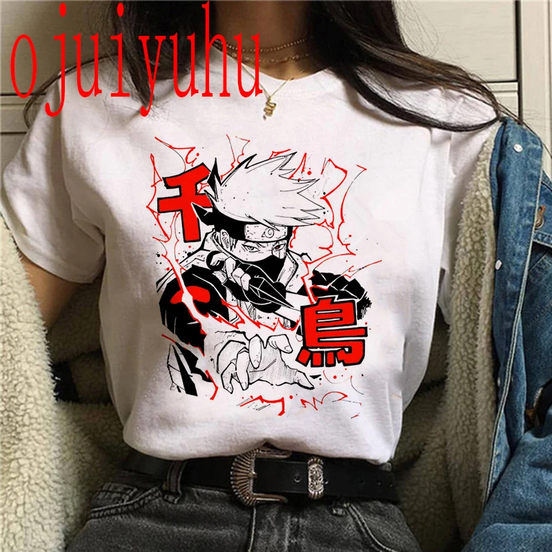 Japanese Anime Cartoon Tshirt Akatsuki Graphic Tees Kawaii Tops Sasuke T Shirt Itachi Funny Kakashi T-shirt Manga Women | Мужская одежда