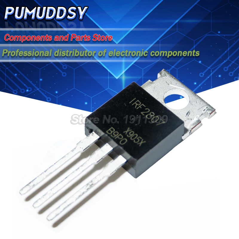 10 шт. IRF2807PBF TO-220 IRF2807 TO220 новый МОП полевой транзистор IC хорошего качества |