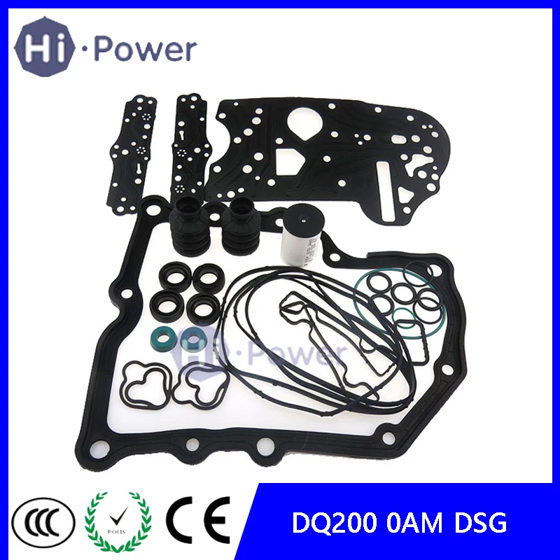 

New DQ200 0AM OAM DSG-Speed Gearbox Overhaul Kit Gasket Filter Rubber Ring Dirt-proof Cover Kit For VOLKSWAGEN AUDI SKODA SEAT