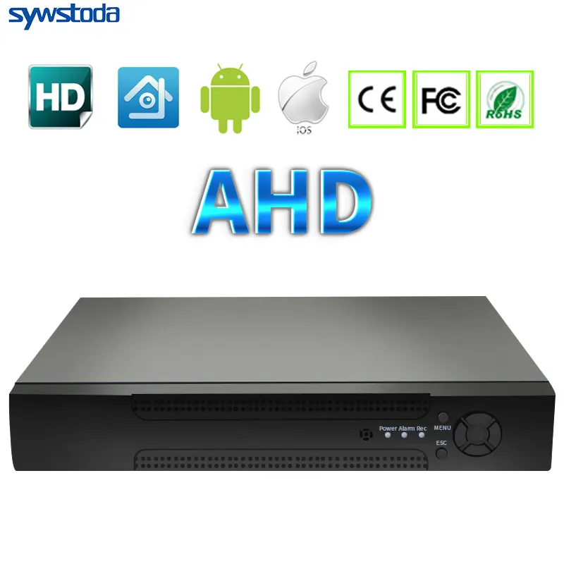 AHDM DVR 4 канала 8 каналов AHDNH CCTV AHD Гибридный DVR/1080P NVR в 1 видеорегистратор для камеры IP