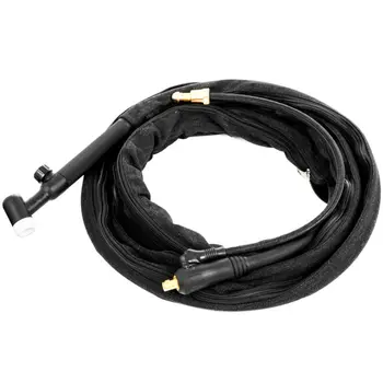 

12FT Anti-Scalding Cloth Cover WP-17FV TIG Welding Torch Set Gas Valve Head 150A