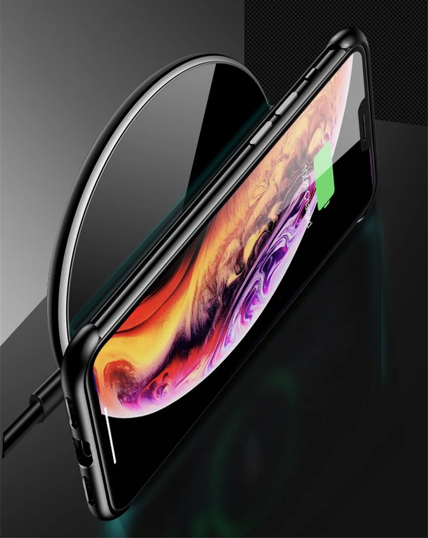 Чехол для iPhone 11 Pro 9H твердость прозрачное закаленное стекло и Алюминиевый металлический скользящий чехол для iPhone 11 Pro Max жесткие чехлы