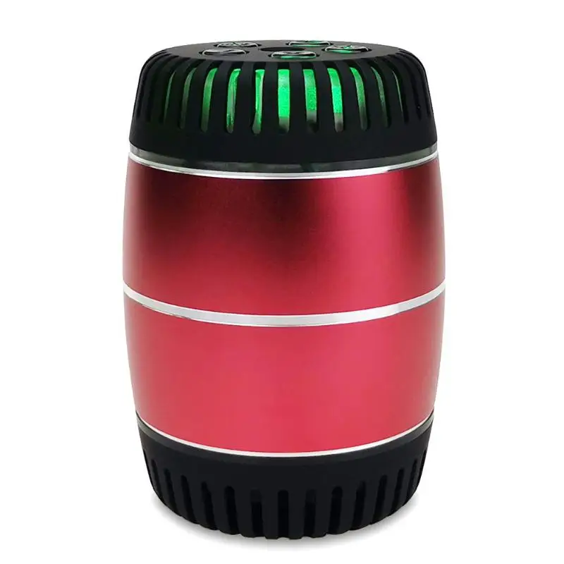 Colorful LED Wireless Portable Bluetooth Music Built-in lithium battery Mini Speaker Support TF Card FM Radio Music MP3