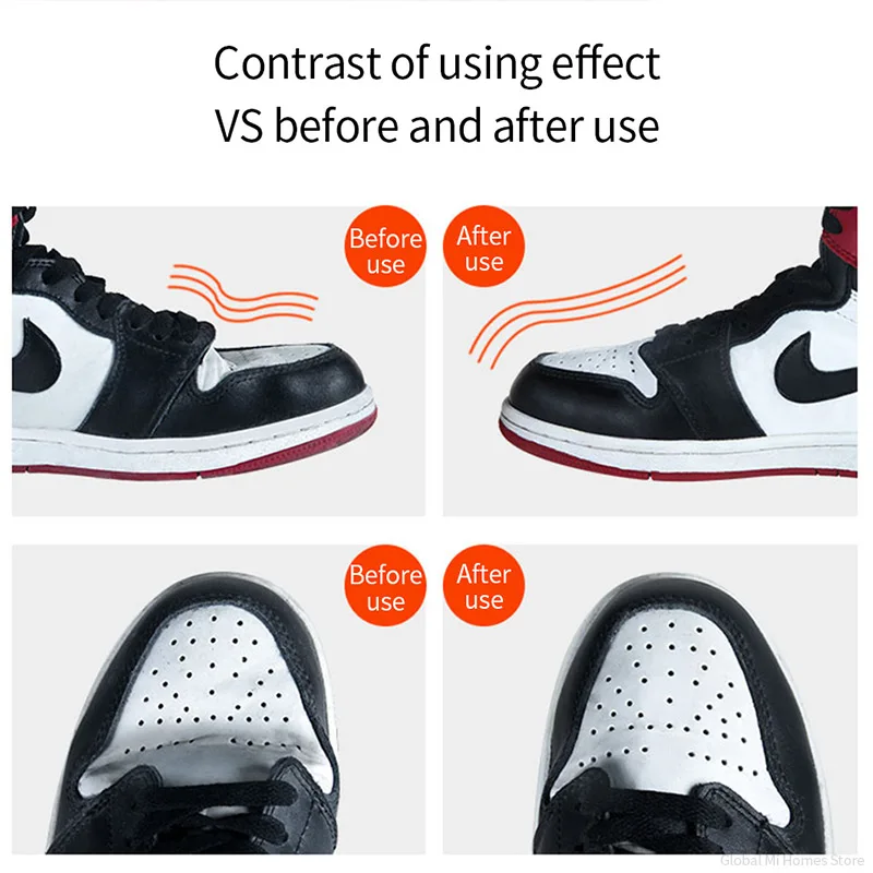 Aishoes носок Кепка анти-складка артефакт защита от морщин подходят дышащие без инородного тела ощущение тапки щит для AJ1