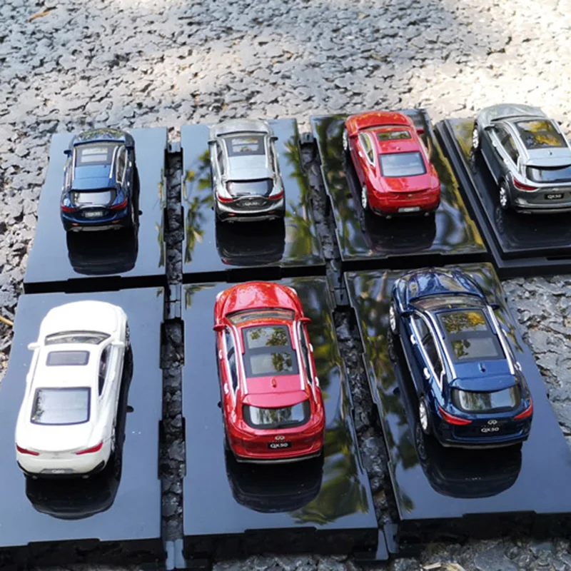 

1/64 QX50 QX30 Q60 acoustic classical car model Diecast metal vehicle collection toy traffic tools kids children fans gift show