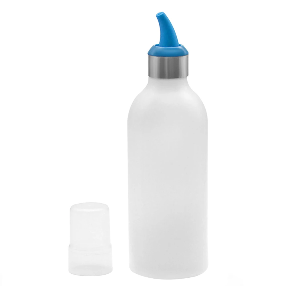 Kitchen Silicone Squeeze Bottle Gravy Cruet Condiment Dispenser Sauce