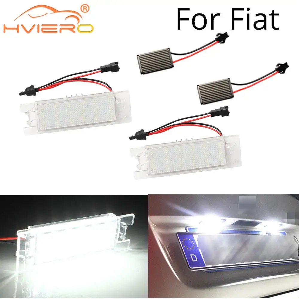 

2PCs Canbus Led Number License Plate Lights Auto Replacement Bulb For Alfa Romeo 147 156 159 166 Giulietta Mito GT Spider MiTo