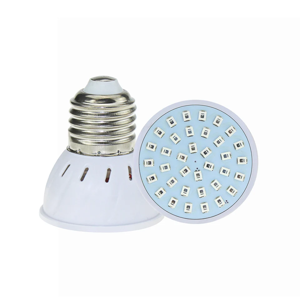 Светильник для выращивания растений 220 В 5 Вт E27 Gu10 Mr16 Smd2835 36/54/72