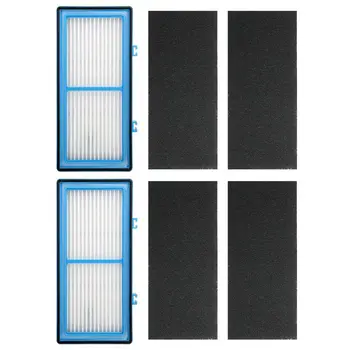 

2 HEPA + 4 Carbon Booster Filters for Holmes AER1 HEPA Type Total Air Filter, For Holmes Air Purifier Filter AER1 Series, Replac