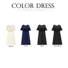 Cui ying летняя юбка, xin ming yuan, кружевное платье для похудения, японский стиль, средней длины, юбка для похудения