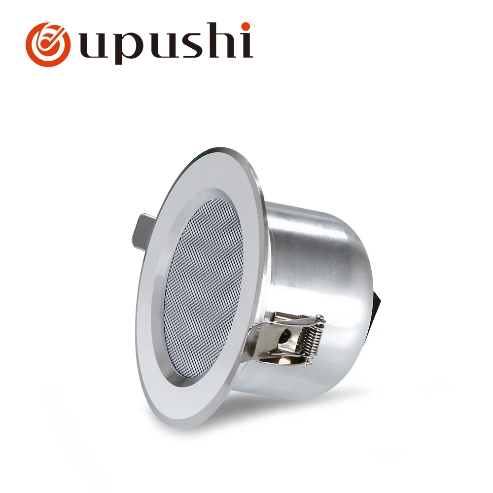 Oupushi CE-523 Celing динамик семейный фон музыкальная система 3 дюймов чистый звук Качество для ванной комнаты и спальни