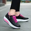 Women Chunky Sneakers Height Increasing Shake Jogging Shoes Flatform Light Lace-up Walking Shoes Sports Female Deportiva Mujer