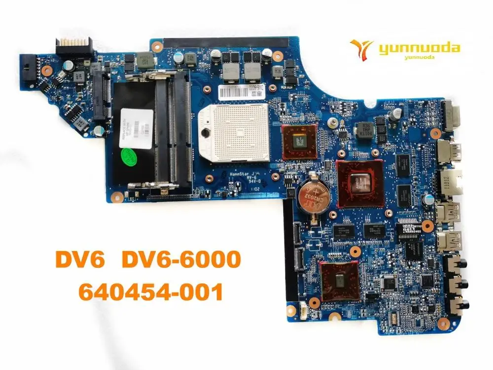 Оригинальная материнская плата для ноутбука hp DV6 DV6-6000 DV6 DV6-6000 640454-001 протестированная хорошая