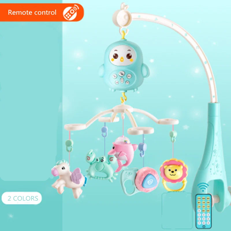 Детские погремушки в кроватку Мобильный держатель для игрушек вращающаяся