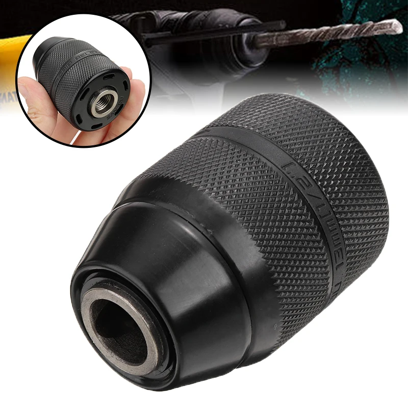 2 13mm Keyless Drill Chuck Professional Heavy Duty Keyless Impact Drill