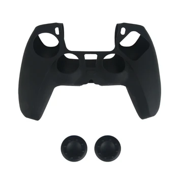 

Silicone Case Skin Protective Cover Joystick Thumb Stick Grips Cap for S-ony PS5