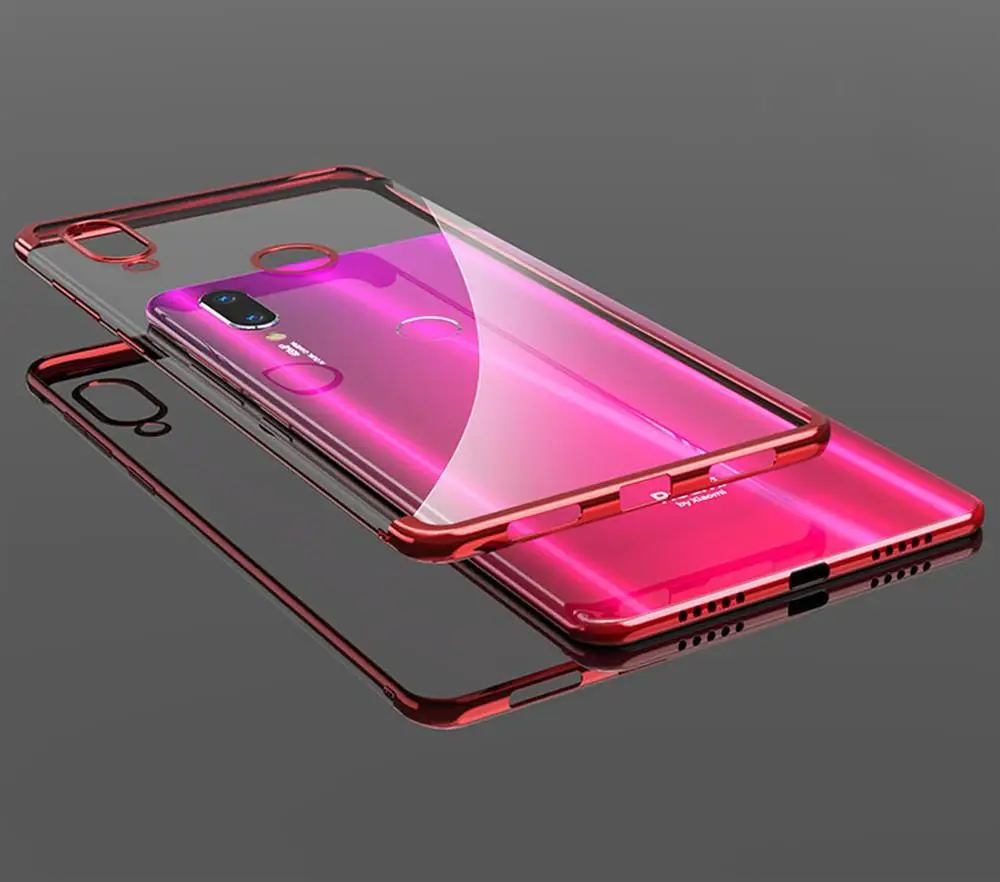 Мягкий ТПУ для телефона с покрытием чехол для Xiaomi mi 9T Pro CC9 CC9E A3 Lite Red mi K20 note8 Note 8 7 6 5 Pro 7A прозрачный тонкий Чехол