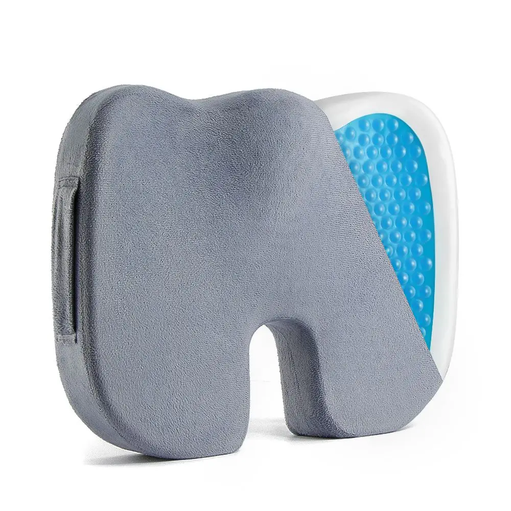 

Orthopedic Memory Foam Coccyx Cushion Gel Pillow Breathable Comfortable Seat Cushion U-Shape Sleeper Leg Pad Support Cushion