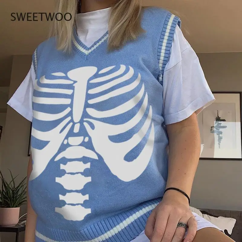 

Женский шерстяной жилет с V-образным вырезом, Свободный жилет в европейском и американском стиле, лето 2021