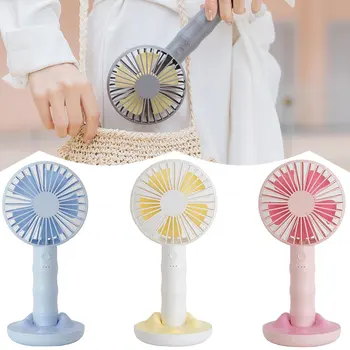 

Quiet Handheld Travel USB Desk Fan Electric Desktop Fan Cooling Fan Cooler Plastic Air Conditioning Fan Conditioner