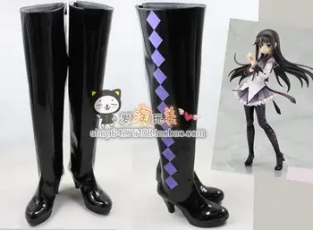 

Puella Magi Madoka Magica Tomoe Mami Kyoko Sakura Miki Kyubey Homura Akemi cosplay boots shoes