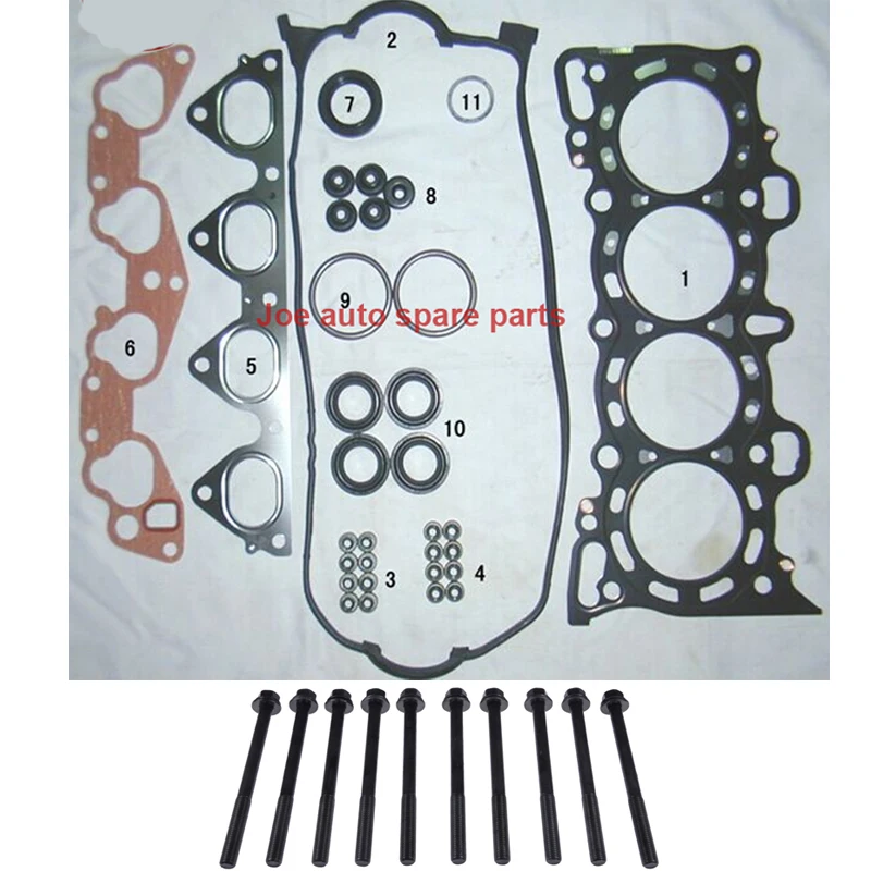 D15Z1 D16A6 D16Z6 двигатель полный комплект прокладок для HONDA CIVIC 1 6 л 06110-P08-010 50115800 06110P08010 |