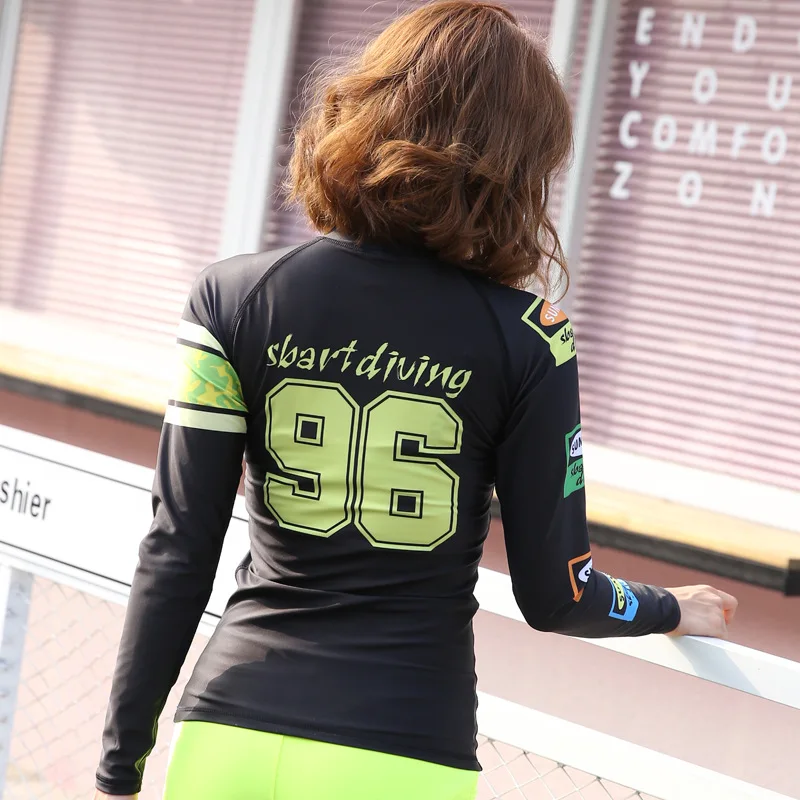 Женский костюм для дайвинга sbart солнцезащитный с Медузой антифрикционный Топ