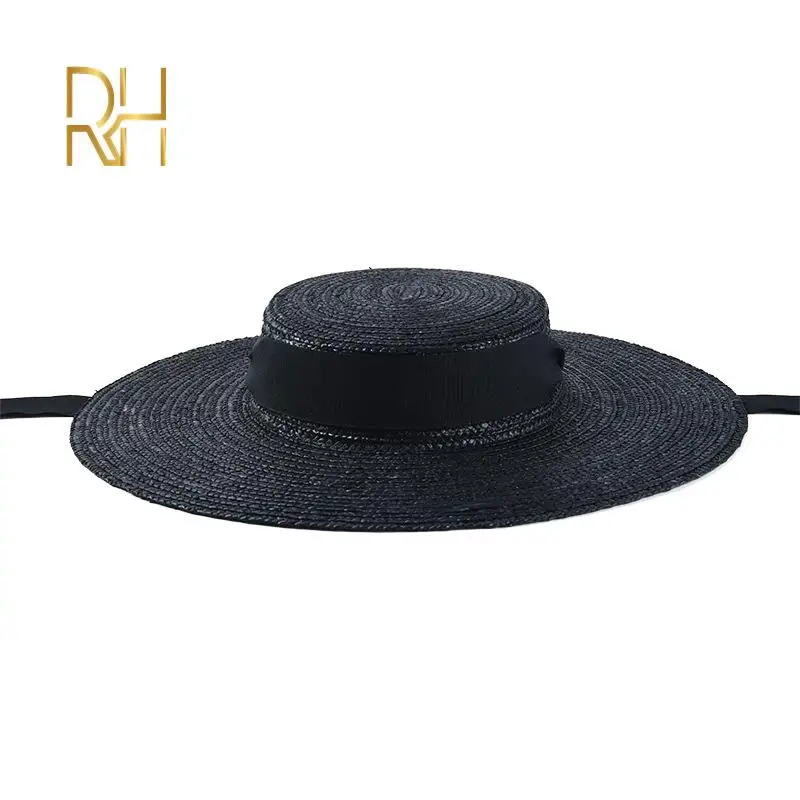 RH Natural black Color Flat Top Summer 