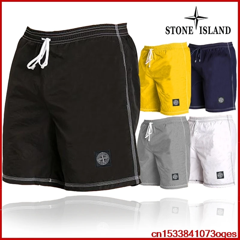 

Stone- Island- New Brand Men's Swim Shorts Swimwear Trunks Men's Beach Shorts Men Swimming Short Swimsuits Running Sports 2SD9