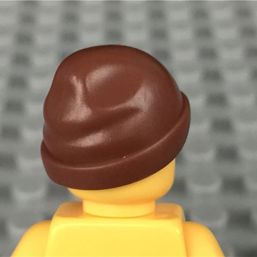 Compatible Legoings Figure Building Blocks MOC Hat Helmet Ski Cap Woolen Cap Accessory Brick Children DIY Toy Gift