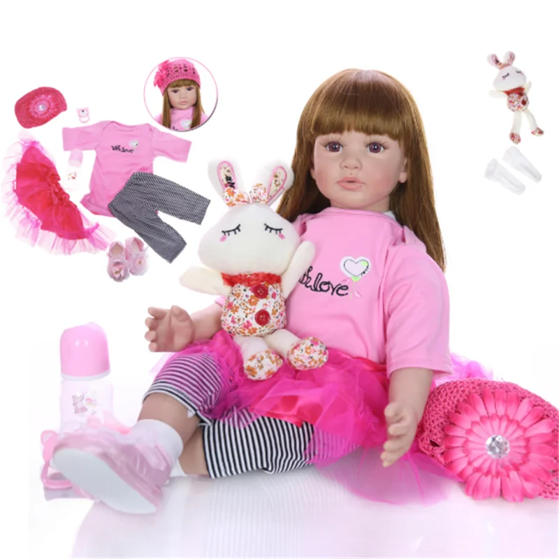 

KEIUMI explosion baby baby toy stuffed cartoon cute realistic safe non-toxic rebirth doll simulation baby holiday birthday gift