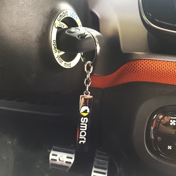 

For Smart Fortwo Forfour 453 451 450 Roadster Crossblade City City-Coupe Cabrio Car Keychain Key Chain Car Key Ring Holder